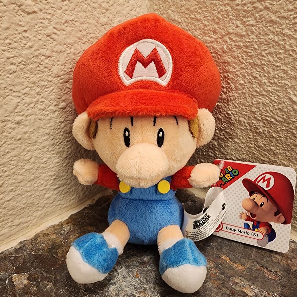 Plush - Baby Mario 5 inch (NEW) - Super Mario - Nintendo